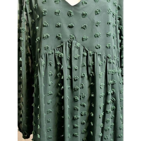 Kirundo NWT Womens Dress Size M Empire Waist 70s Retro Whimscagoth  Retro Sheer - Picture 1 of 15